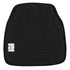 Chivari Black 1.75" Thick Fabric Panel Back Chiavari Chair Cushion and SlipNot™ Technology CUSHPANFAB-BLK-A