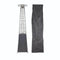 Chivari Black Propane Pyramid Patio Heater 43000 BTU with Cover HEAT-PYR43KBTU-BLK