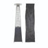 Chivari Black Propane Pyramid Patio Heater 43000 BTU with Cover HEAT-PYR43KBTU-BLK
