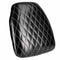 Chivari Black Vinyl Panel Back Chiavari Cushion with Bentley Stitching and SlipNot™ Technology CUSHPANVINBENTB-A