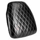 Chivari Black Vinyl Panel Back Chiavari Cushion with Bentley Stitching and SlipNot™ Technology CUSHPANVINBENTB-A