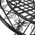 32" Antique Black Bistro Cocktail Table