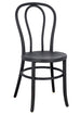 Chivari Black Licorice Resin Bentwood Festive Chair CBFRB-ZG-T