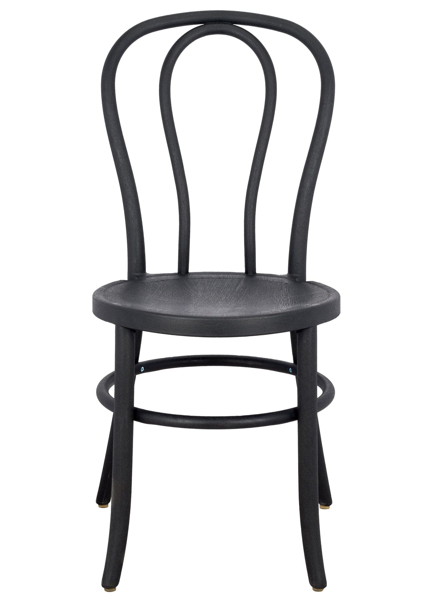 Chivari Black Licorice Resin Bentwood Festive Chair CBFRB-ZG-T