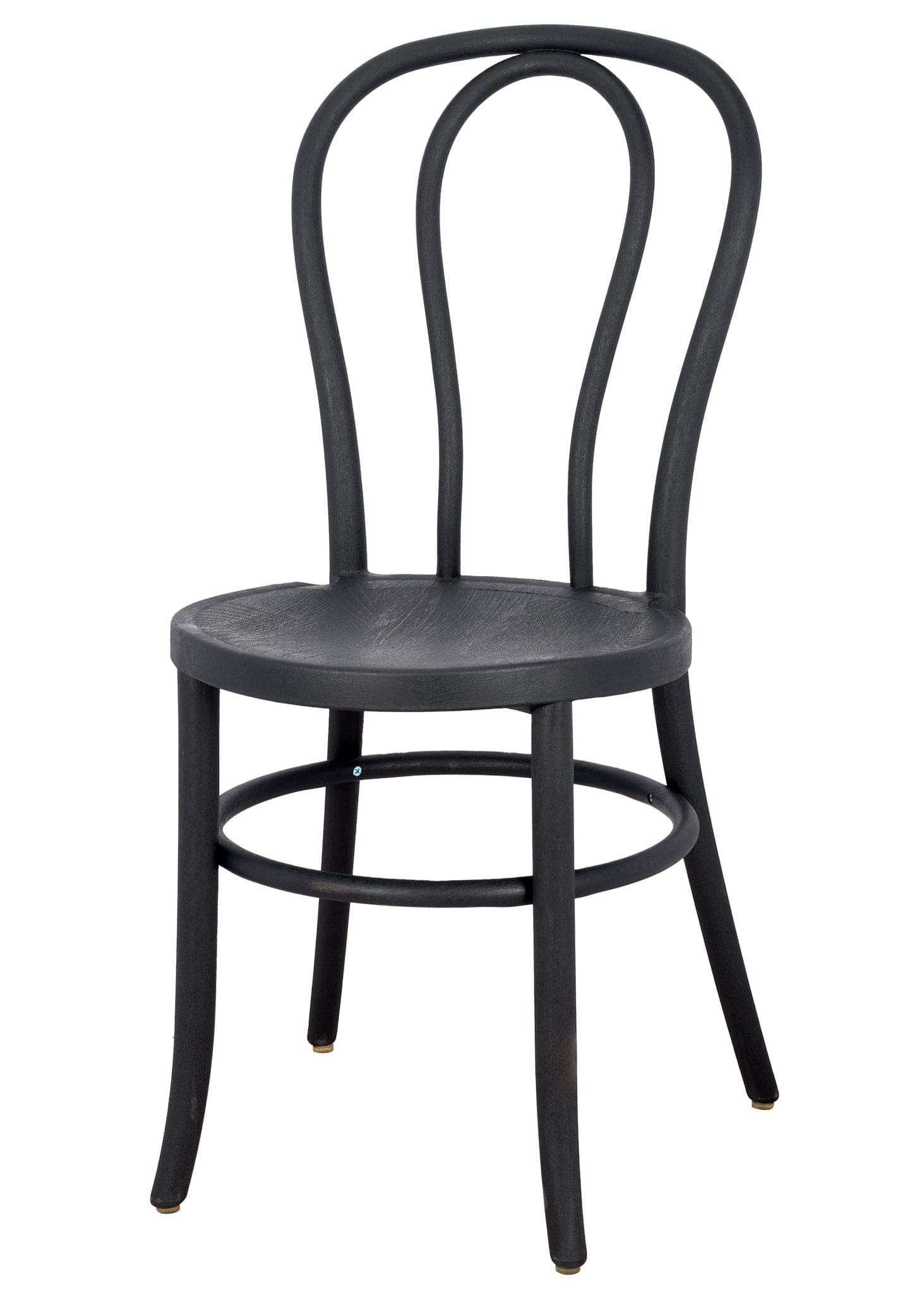 Chivari Black Licorice Resin Bentwood Festive Chair CBFRB-ZG-T