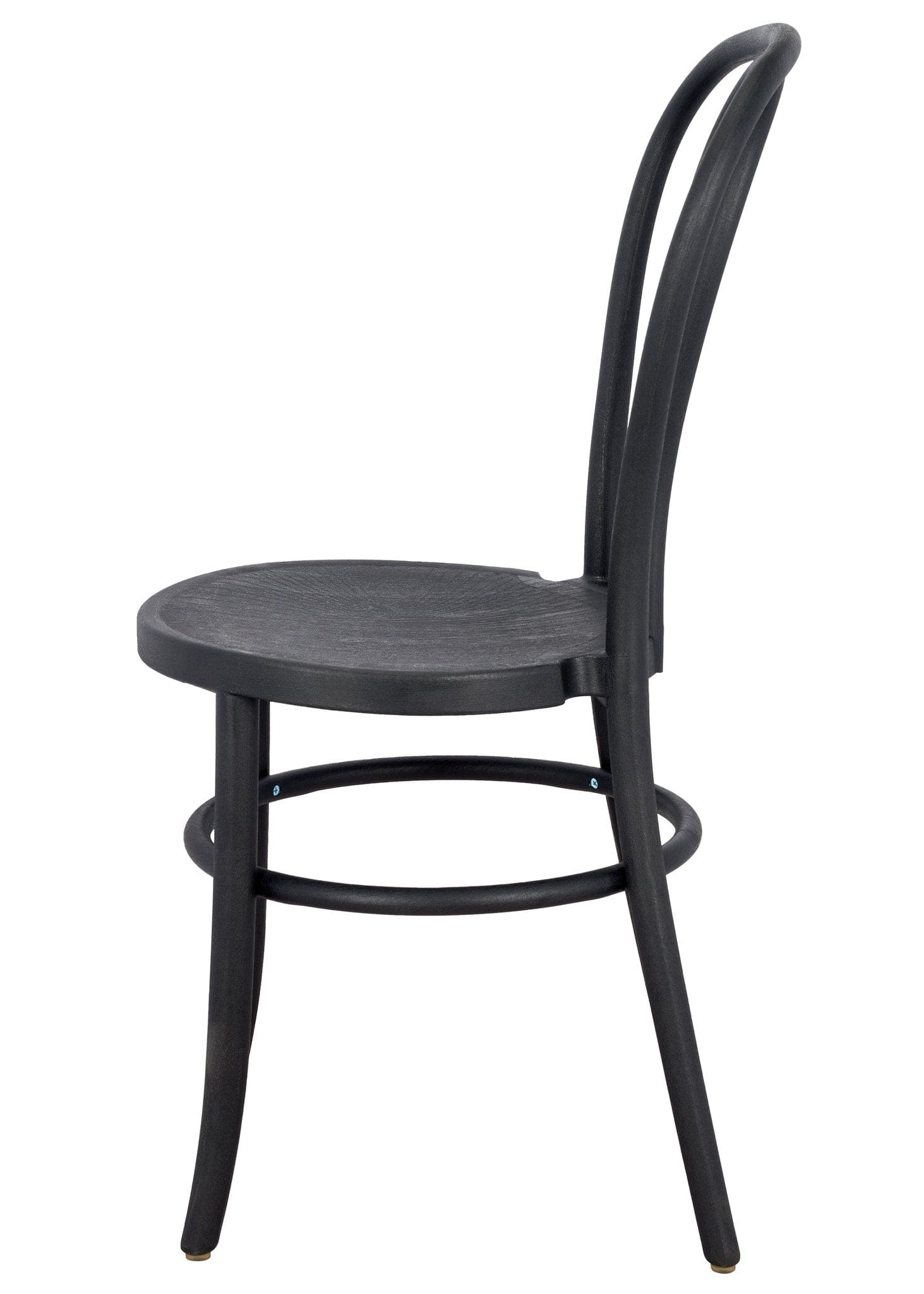 Chivari Black Licorice Resin Bentwood Festive Chair CBFRB-ZG-T