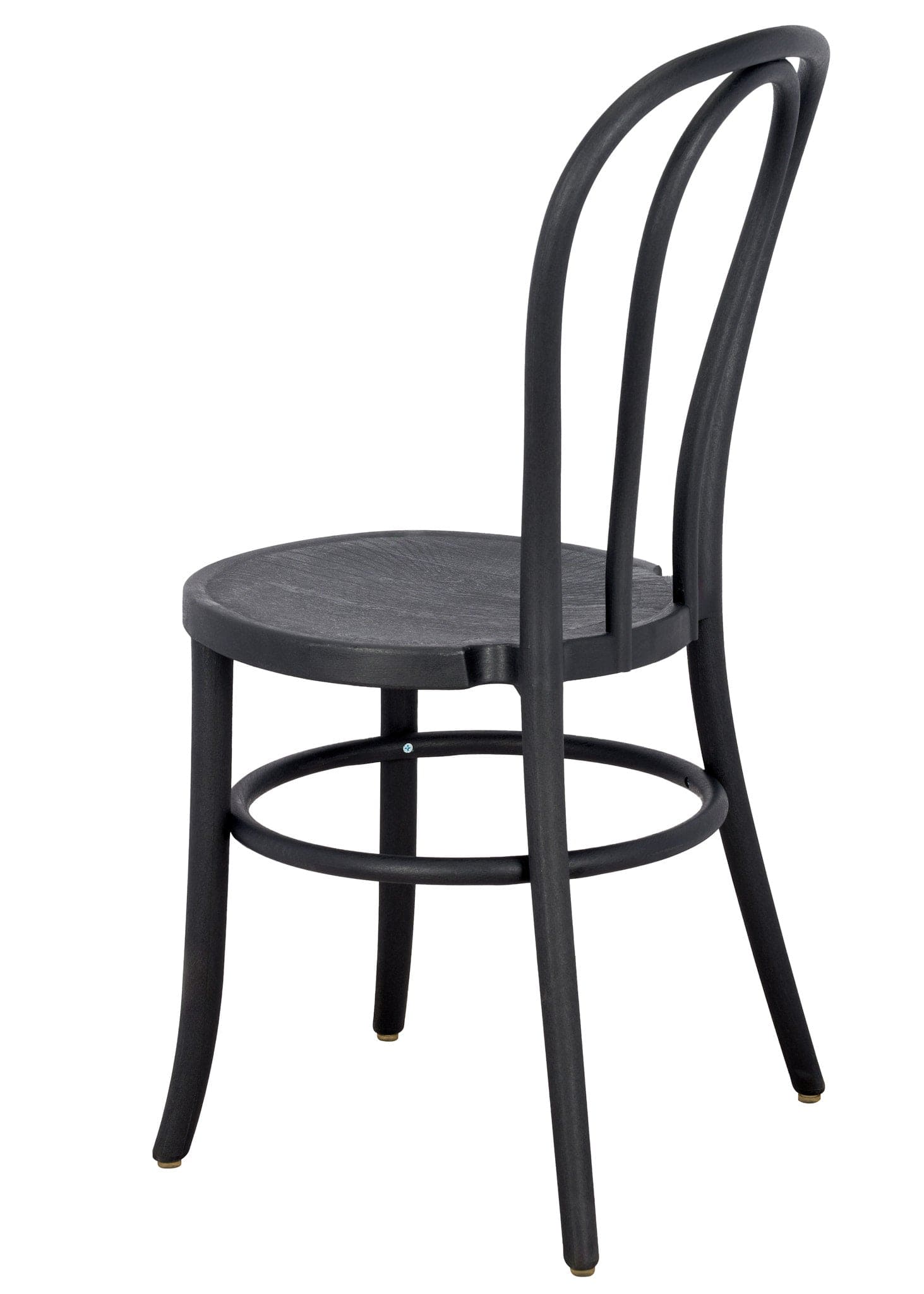 Chivari Black Licorice Resin Bentwood Festive Chair CBFRB-ZG-T