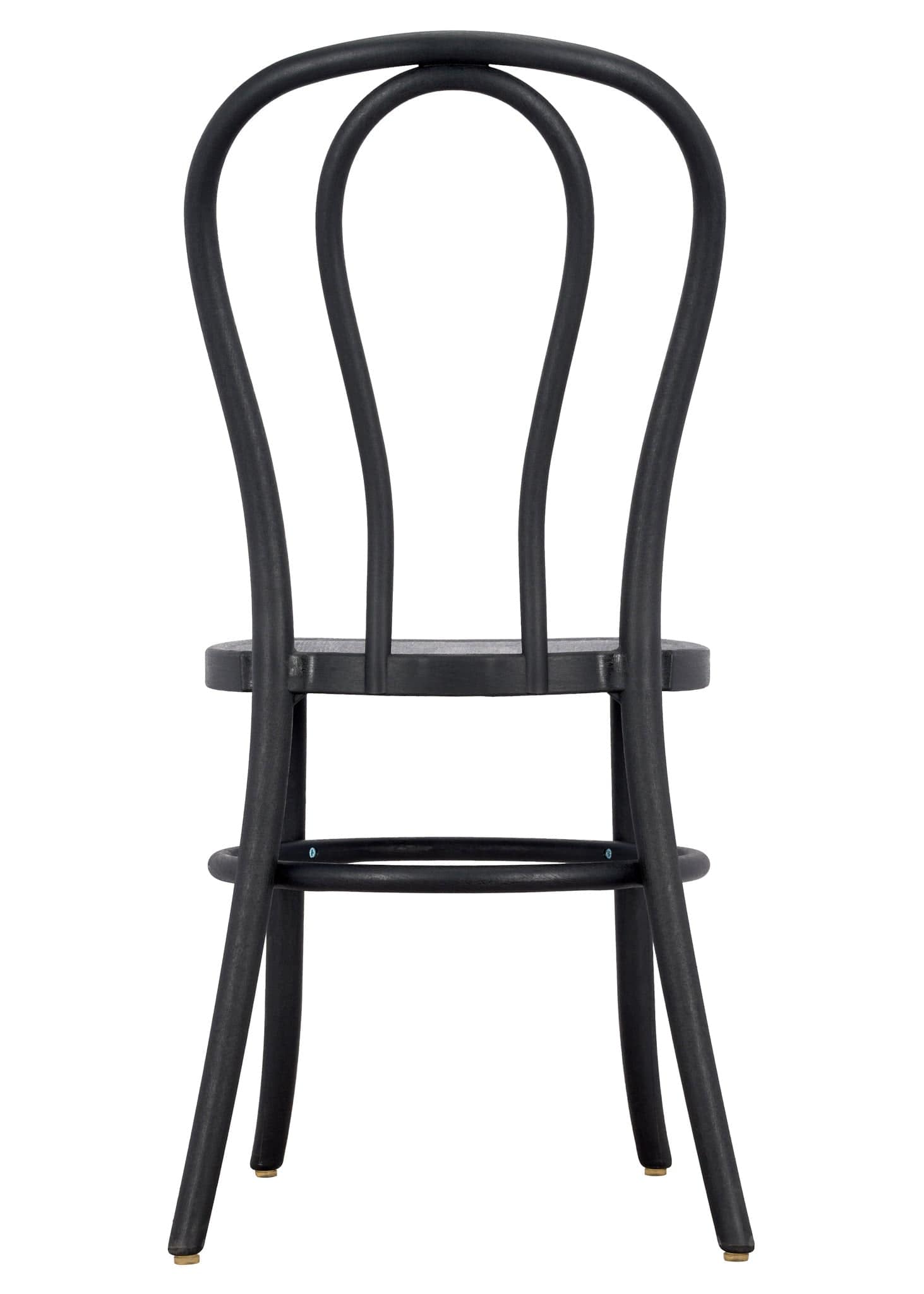 Chivari Black Licorice Resin Bentwood Festive Chair CBFRB-ZG-T