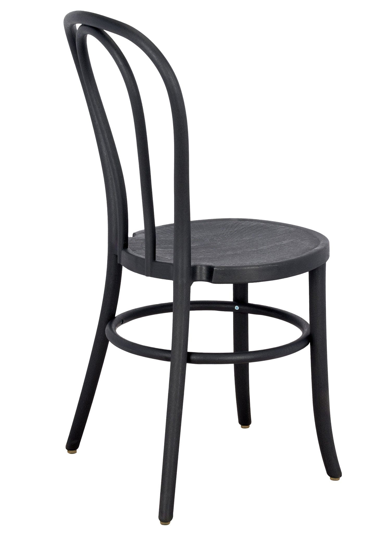 Chivari Black Licorice Resin Bentwood Festive Chair CBFRB-ZG-T