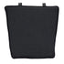 Chivari Black 1" Thick Fabric Chiavari Chair Back Cushion CUSHCBK-BLK-A