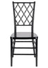 Chivari Black Diamond Back Chair - 4 Pack - Some Assembly Required CDRB-U-ZG-T-4