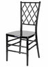 Chivari Black Diamond Back Chair - 4 Pack - Some Assembly Required CDRB-U-ZG-T-4