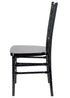 Chivari Black Diamond Back Chair - 4 Pack - Some Assembly Required CDRB-U-ZG-T-4