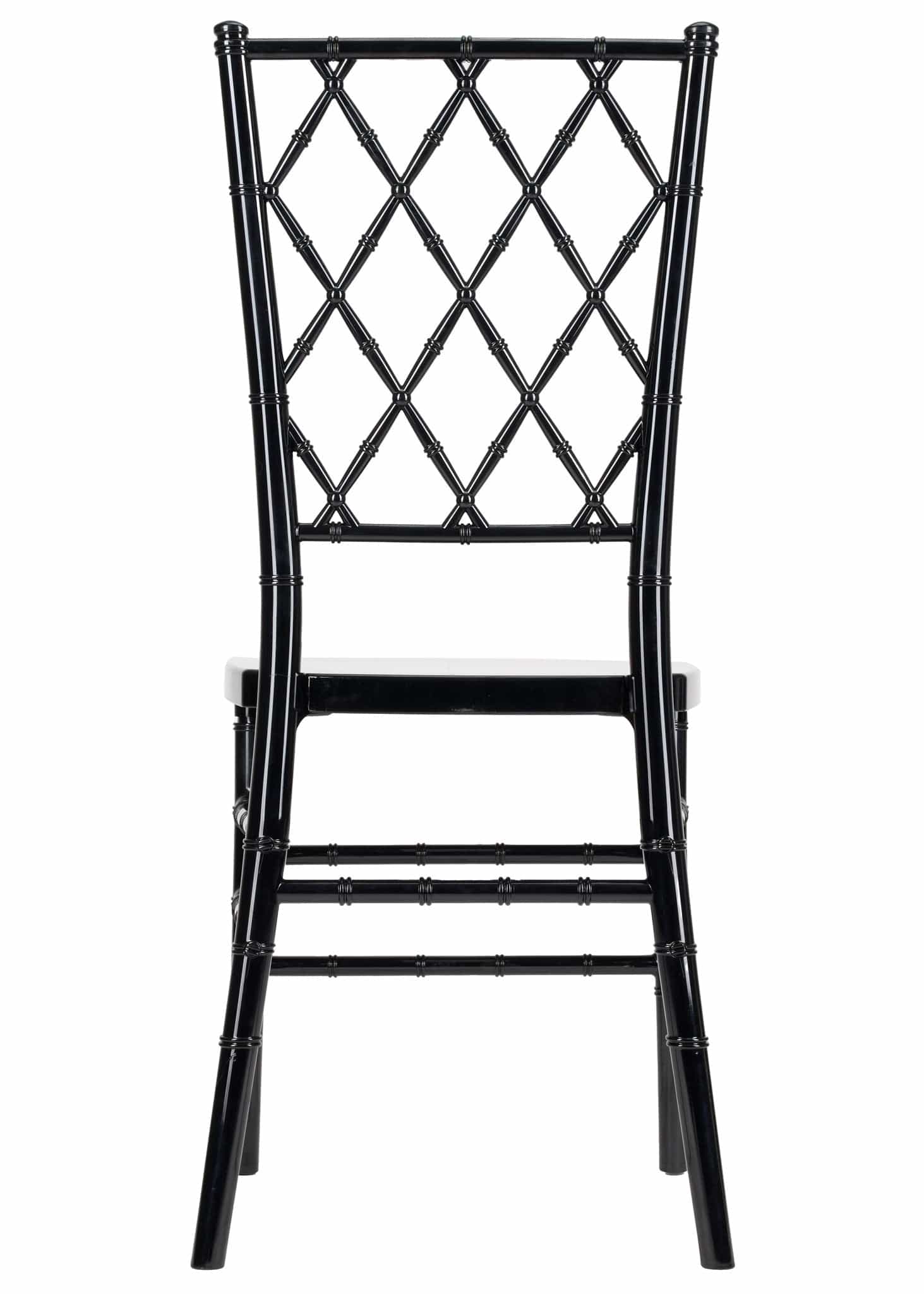 Chivari Black Diamond Back Chair - 4 Pack - Some Assembly Required CDRB-U-ZG-T-4