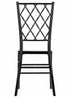 Chivari Black Diamond Back Chair - 4 Pack - Some Assembly Required CDRB-U-ZG-T-4
