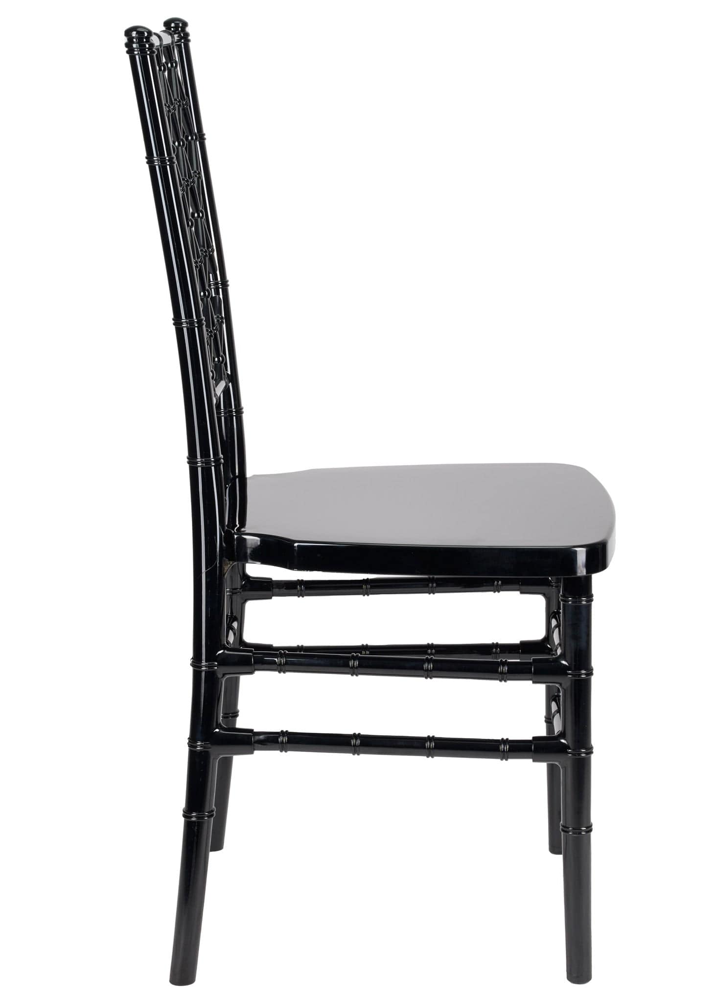 Chivari Black Diamond Back Chair - 4 Pack - Some Assembly Required CDRB-U-ZG-T-4