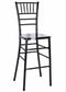 Chivari Black Resin Steel Skeleton™ Chiavari Barstool BCRB-ST-AX-T