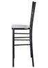 Black Resin Steel Skeleton™ Chiavari Barstool - 2 Pack - Some Assembly Required