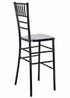 Black Resin Steel Skeleton™ Chiavari Barstool - 2 Pack - Some Assembly Required