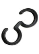 Chivari 80 Pack Black Small Poly Folding Clip to connect Poly Chairs PARTS-FOLD-POLY-CLIP-BL80S