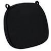 Chivari Black 2.0" Thick Willow Wood Velcro Strap Cushion CUSHWWSTRAPBLK-T