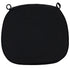 Chivari Black 2.0" Thick Willow Wood Velcro Strap Cushion CUSHWWSTRAPBLK-T
