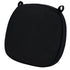Chivari Black 2.0" Thick Willow Wood Velcro Strap Cushion CUSHWWSTRAPBLK-T