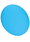 Chivari Sky Blue Round Vinyl Panel Back Cushion CUSH-PANVIN-RDBLU-ZG-T