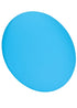 Chivari Sky Blue Round Vinyl Panel Back Cushion CUSH-PANVIN-RDBLU-ZG-T
