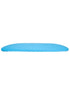 Chivari Sky Blue Round Vinyl Panel Back Cushion CUSH-PANVIN-RDBLU-ZG-T