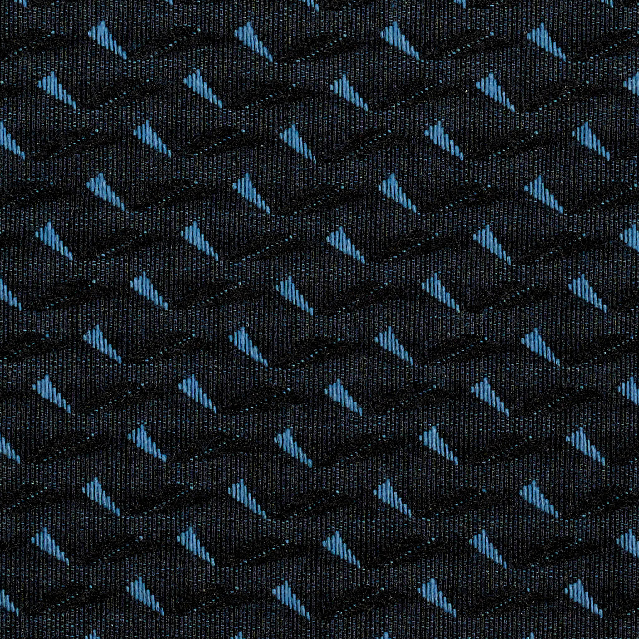 Chivari Navy Blue Patterned Fabric Color Swatch Sample for Banquet and Church Chairs SW-F-NBPAT-ZF