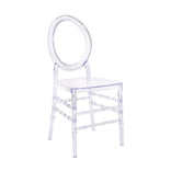 Clear Resin ProClear™ Oval Ring Chair