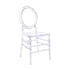 Chivari Clear Resin ProClear™ Oval Ring Chair CORRC-ZG-T