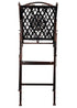 Chivari Bronze Barcelona Bistro Barstool with Square Seat and Back (Per Chair Price Shown – Sold only in Quantities of 2) BBBMBR-AX-T