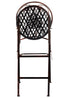 Chivari Bronze Barcelona Bistro Barstool with Round Seat and Back (Per Chair Price Shown – Sold only in Quantities of 2) BBBMRBR-AX-T