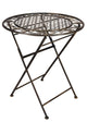 Chivari 28" Vintage Copper Barcelona Bistro Table TBBMC-AX-T