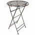 Chivari 32" Bronze Barcelona Bistro Cocktail Table TBBBMBR-AX-T