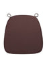 Chivari Brown 2.0" Thick Chiavari Chair Cushion CUSHSTRAPBRN-T