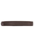 Chivari Brown Fabric 2” Thick Cross Back Cushion CUSHXSTRAP-BRN-AX-T