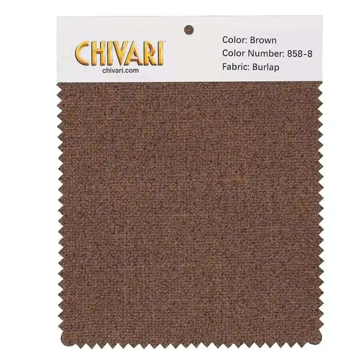 Chivari World’s Best Cushion Fabric Swatch – Brown SW-B-BRN-A