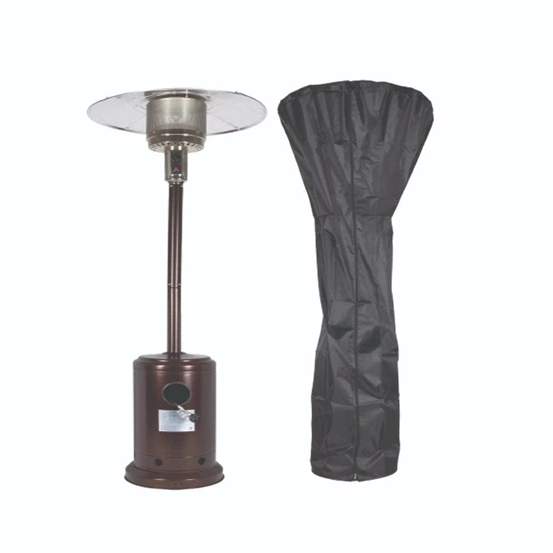 Chivari Brown Propane Standing Patio Outdoor Heater 41000 BTU HEAT-PAT41KBTU-BRN
