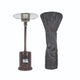 Chivari Brown Propane Standing Patio Outdoor Heater 41000 BTU HEAT-PAT41KBTU-BRN
