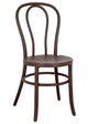 Chivari Chocolate Brown Resin Bentwood Festive Chair CBFRBR-ZG-T