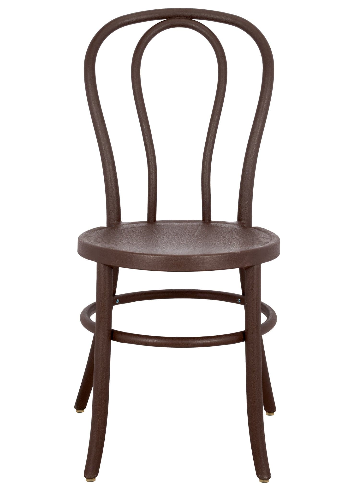Chivari Chocolate Brown Resin Bentwood Festive Chair CBFRBR-ZG-T