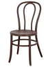 Chivari Chocolate Brown Resin Bentwood Festive Chair CBFRBR-ZG-T