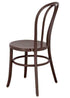 Chivari Chocolate Brown Resin Bentwood Festive Chair CBFRBR-ZG-T