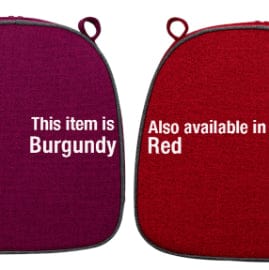 Chivari Burgundy with Burgundy Piping 2.5