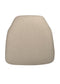 Chivari Beige Tweed 1.75" Thick Fabric Panel Chiavari Chair Cushion CUSHPANFABBURTAN-AX-T