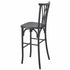 Chivari Black Resin Steel Skeleton™ Willow Barstool - 2 Pack - Some Assembly Required BWRB-KD-ST-AX-2