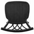 Chivari Black Resin Steel Skeleton™ Willow Barstool - 2 Pack - Some Assembly Required BWRB-KD-ST-AX-2